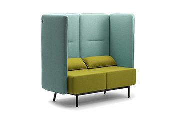 Moderne alcove sofas fur wartebereiche mit hohem rucken Around