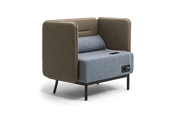 Moderne design alcove sofas fur wartebereiche mit USB ladegerat Around