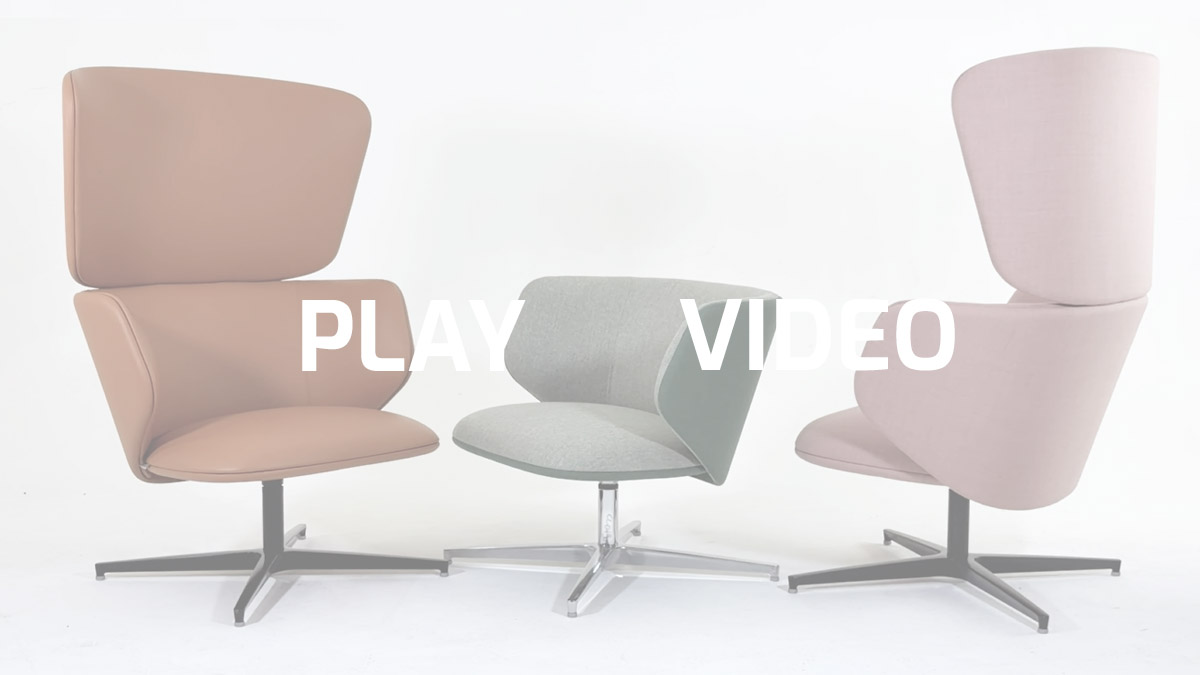 Lounge-Sessel fur hochste Entspannung, mit Tisch | Alise' lounge by Leyform