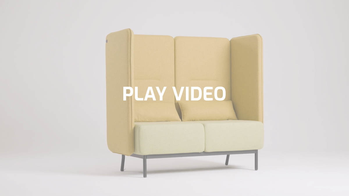 Moderne sofas fur wartebereiche mit hohem rucken | Around